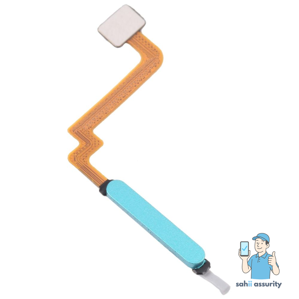Fingerprint Sensor with Flex Cable for Xiaomi Redmi Note 10T 5G Green